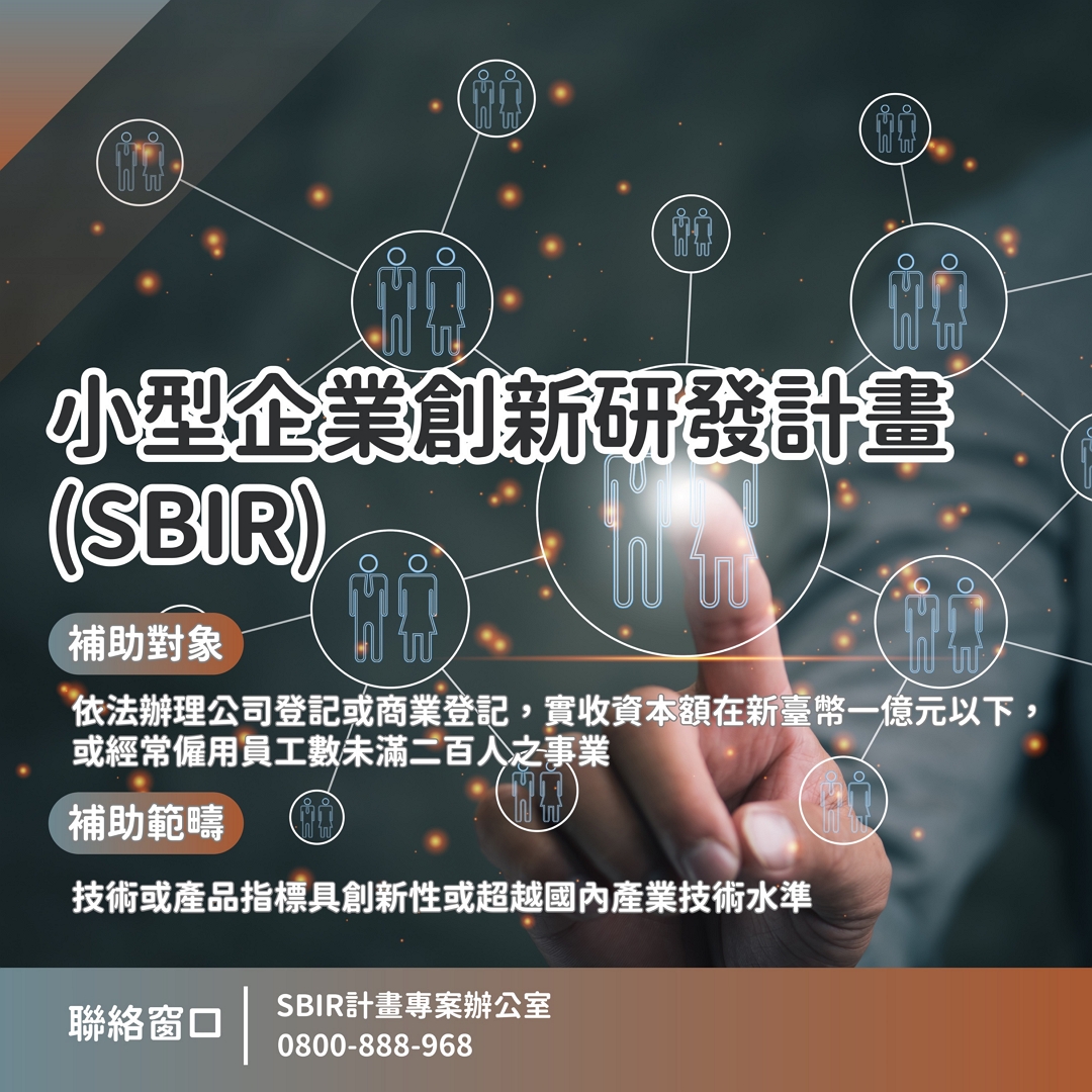 小型企業創新研發計畫(SBIR)圖卡